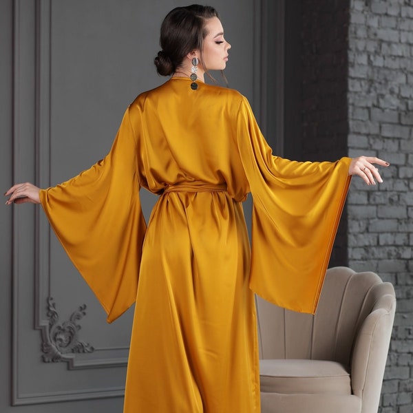 Kimono Robe Robes Women Clothing - Etsy