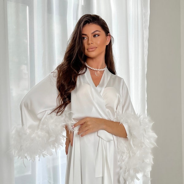 Feather Robe - Etsy
