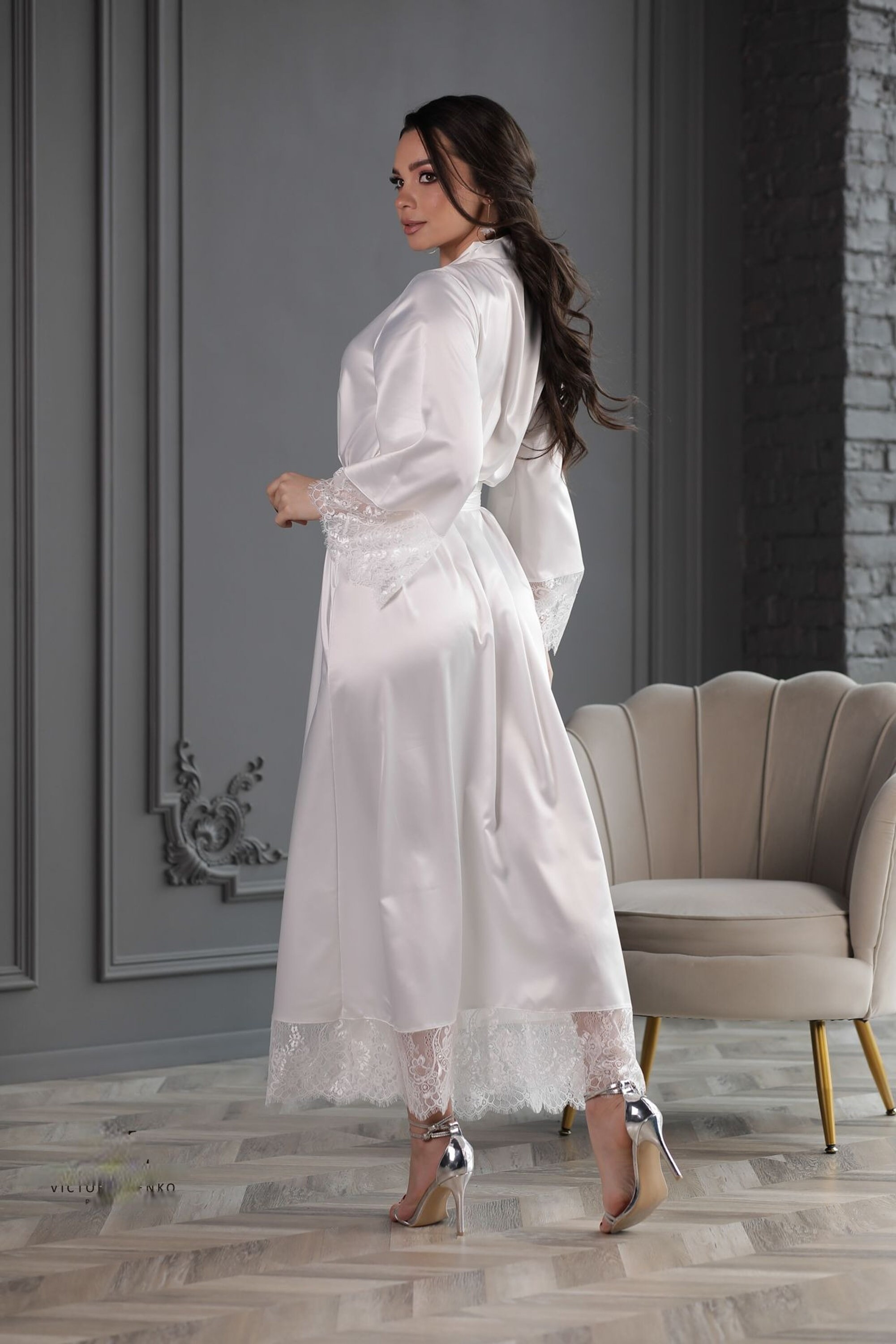 wedding silk robes