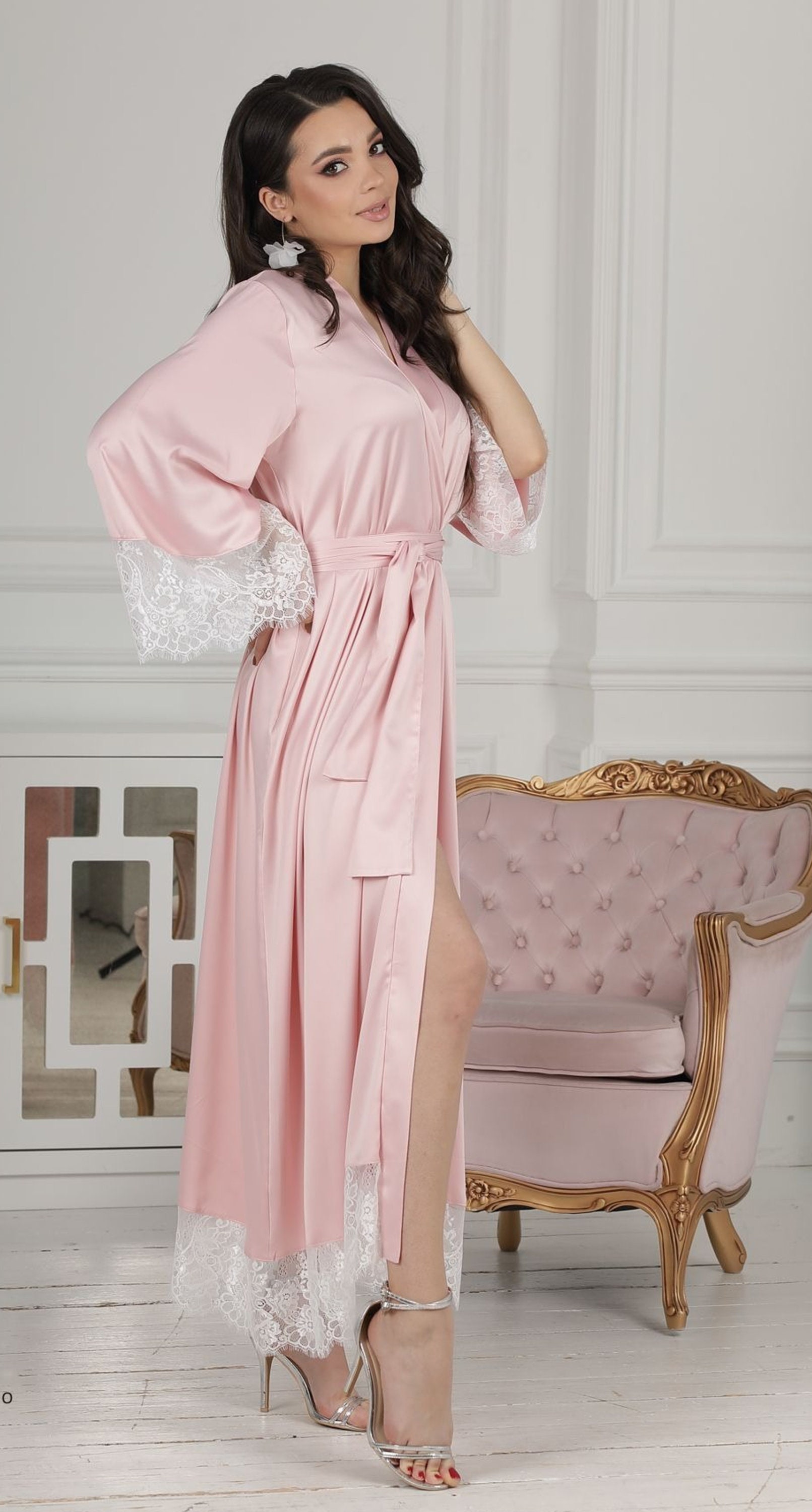 wedding silk robes