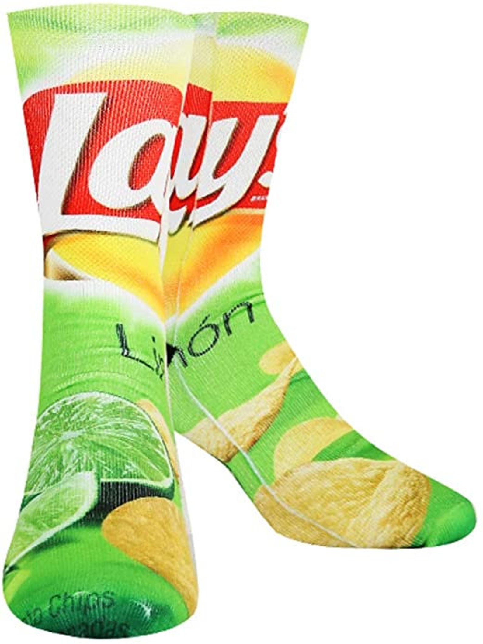 Lays Lime Chips Unisex Funny Crazy Socks Kids Cool Funky 3D | Etsy