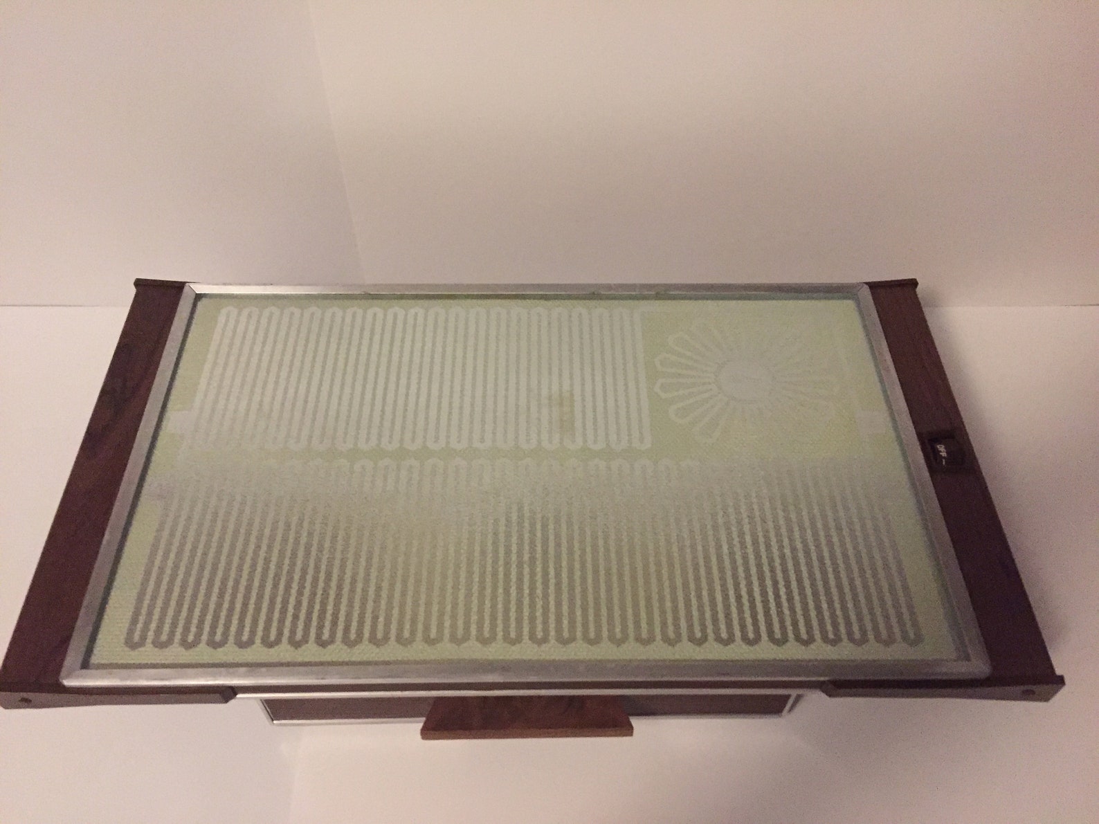 Salton Hot Plate/ Warming Tray with Drawer Mid Century Modern Etsy