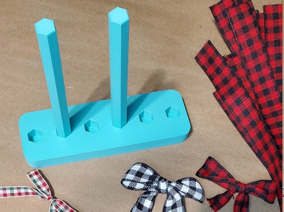 Bow Maker 3D Printed Christmas Bow Helper 