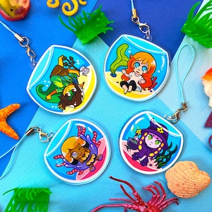 Seasick Character Charms