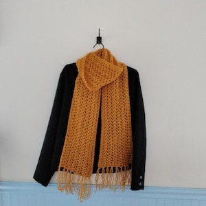 Crochet Scarf, Handmade Scarf, Crochet Wrap, Crochet Cowl, Fall Scarf, Super Scarf, Winter Scarf, Fall Scarf, Warm Scarf, Crochet Gift