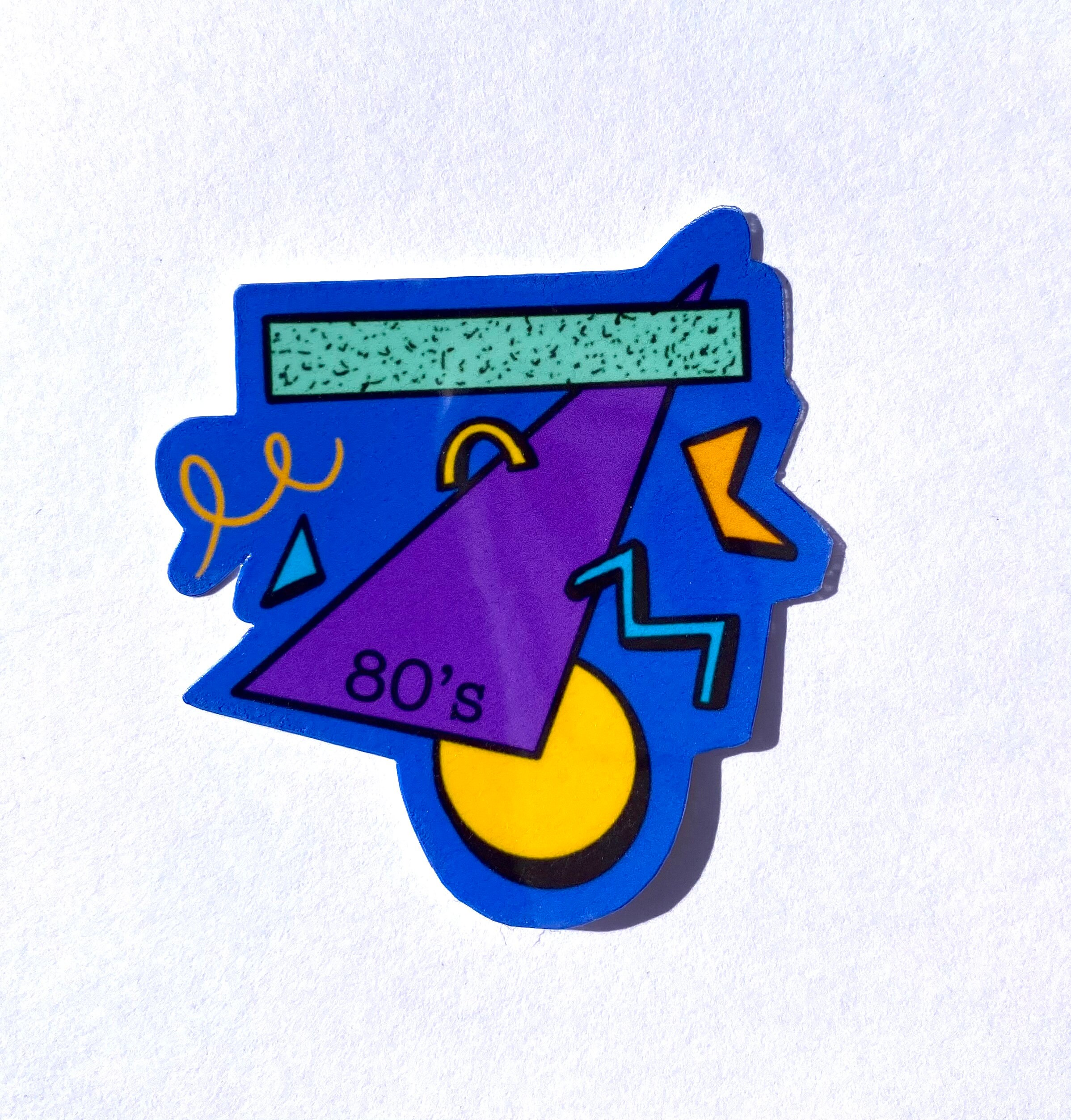 Retro Sticker Pack of 8. 80s stickers. Etsy