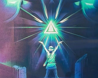 ZELDA - Collectable 3 scene, 3D Lenticular Holographic Poster