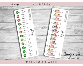 Savings Stickers: Planner & Journal Deco
