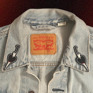 Mini Embroidered Patch Set - "Devotion", Lapel Patches, Iron-on Patches