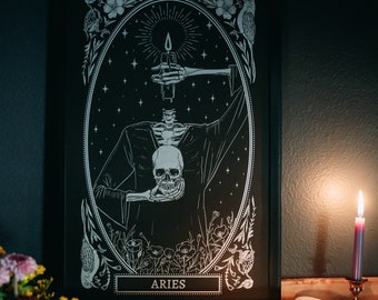 Aries Zodiac Print