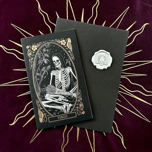 Vierge - Signe du zodiaque Carte de vœux