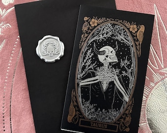 Taurus - Zodiac Sign Greeting Card
