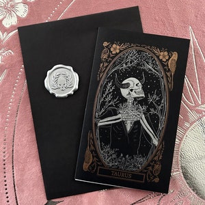 Taureau - Signe du zodiaque Carte de vœux