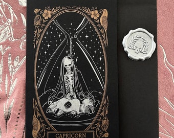 Capricorn - Zodiac Sign Greeting Card