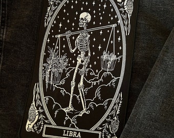 Libra Large Embroidered Back Patch