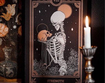 Marigold Tarot Print - Strength