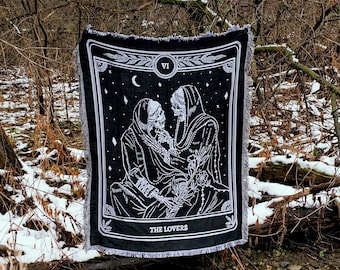 Marigold Tarot "The Lovers" Tapestry