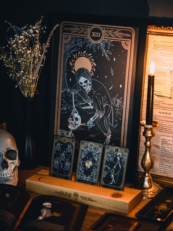 Marigold Tarot Print - Death - Etsy