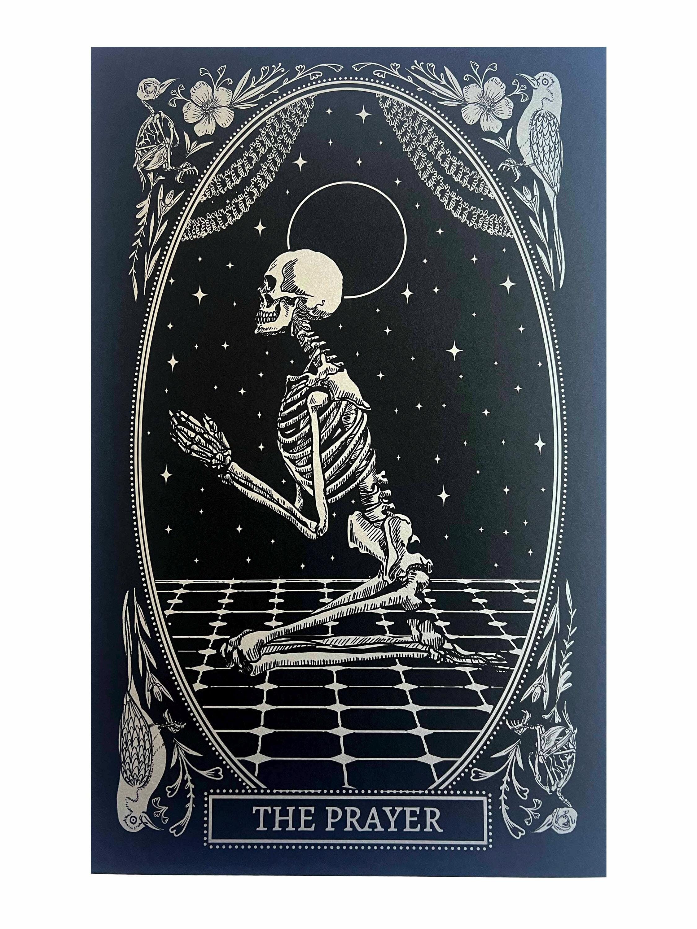 The Prayer Print, From the Mirror Oracle Deck - Etsy