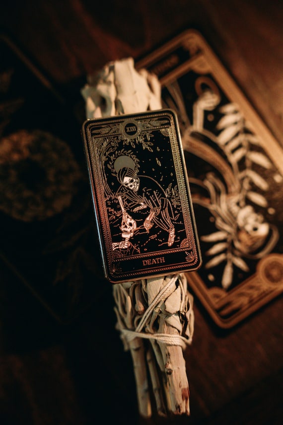 【希少 美品】D=DAY DEATH-CARD 152cm パウダーボード Death - Hard-enamel Marigold Tarot Pin - Etsy