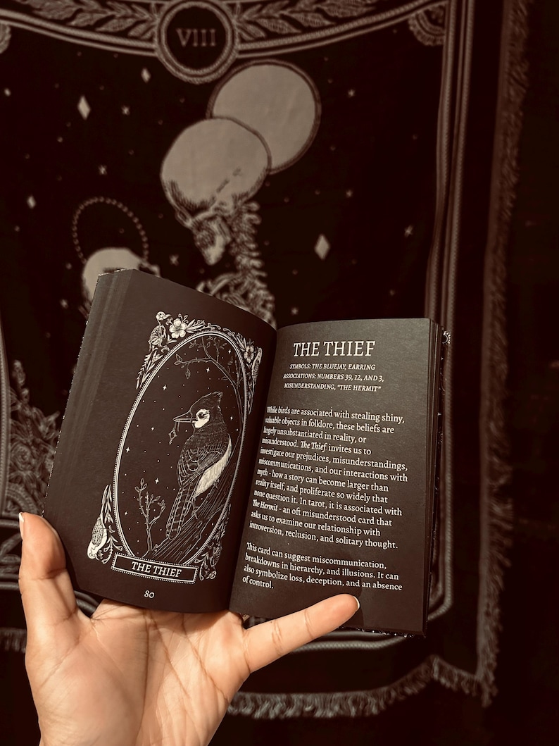 L'Oracle miroir, un jeu de cartes Oracle de 50 cartes et un guide du tarot du souci image 10