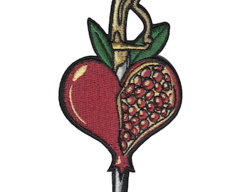 Pomegranate Love - Embroidered Patch