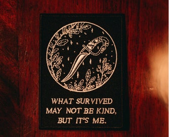 What Survived - Embroidered Patch