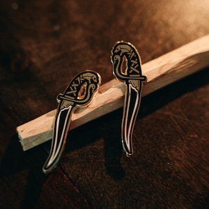 Kirpan Hard-Enamel Pin Set
