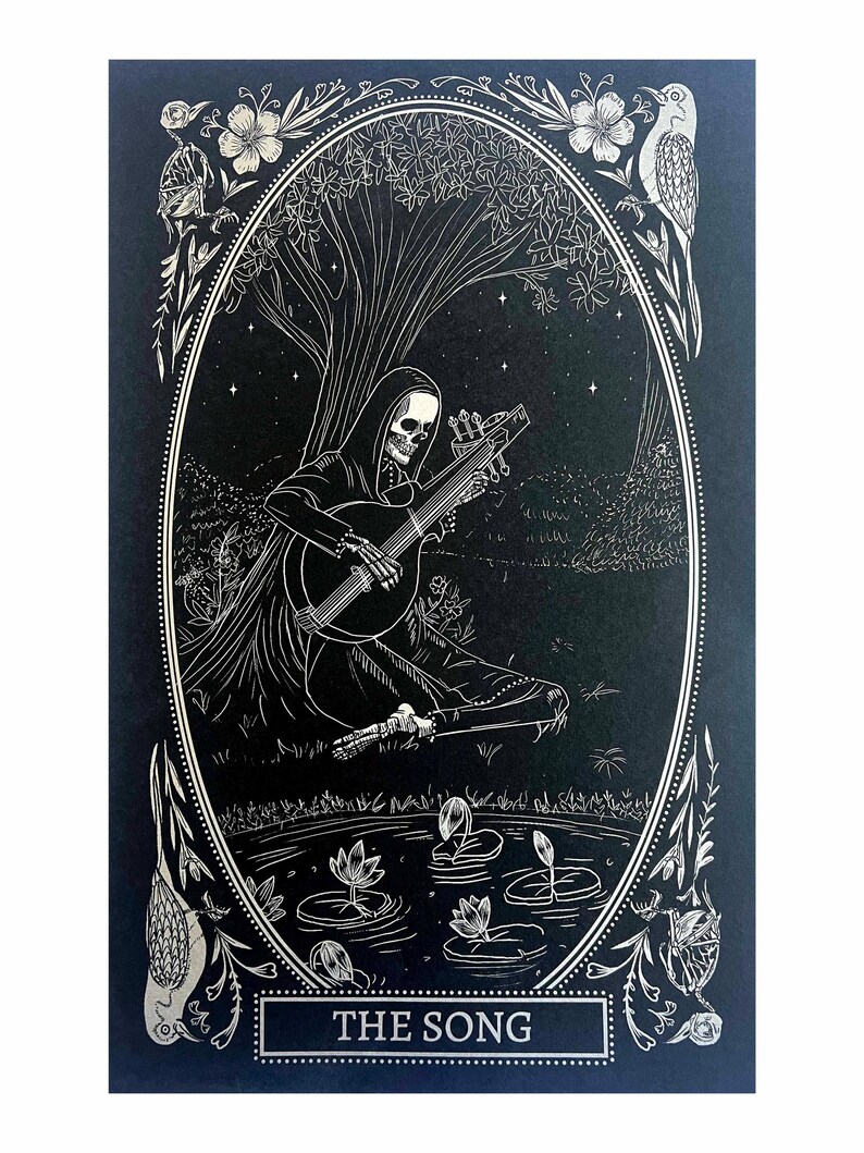The Song Print, From the Mirror Oracle Deck Etsy Canada