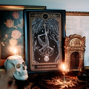 Marigold Tarot Print - The Hanged Man