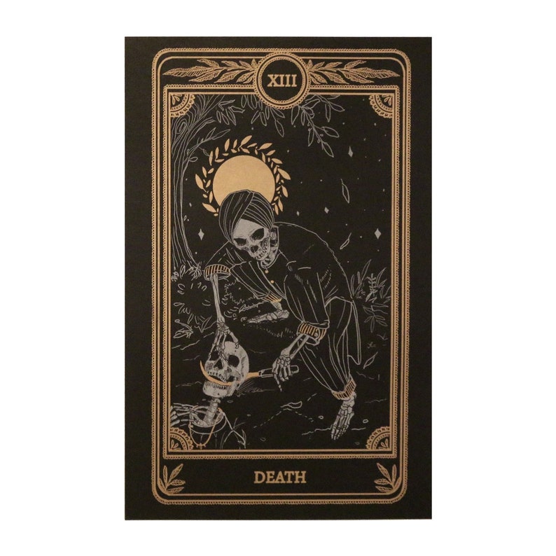 Marigold Tarot Print Death image 2