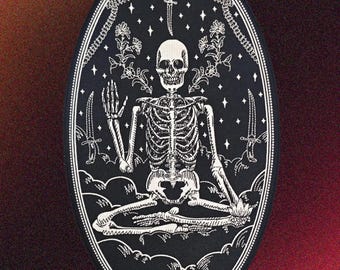 Large Embroidered Back Patch - "Disciple"