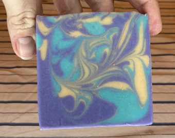 Sugar Plum Soap, Handmade Christmas Soap, Vegan, with Shea Butter and Coconut Milk