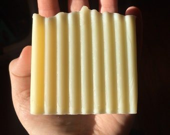 Sapone naturale alla Bastiglia (vegano e senza profumo), pelli sensibili, senza olio di palma