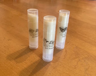 Lemon Lip Balm (With Beeswax, Handmade)