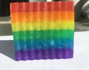 Handcrafted Vegan Pride Soap (Trevor Project)