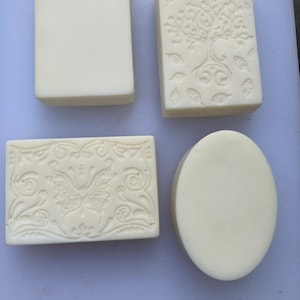 All Natural Castile Soap (100%  Pure Olive oil), Unscented, Vegan, for Sensitive Skin