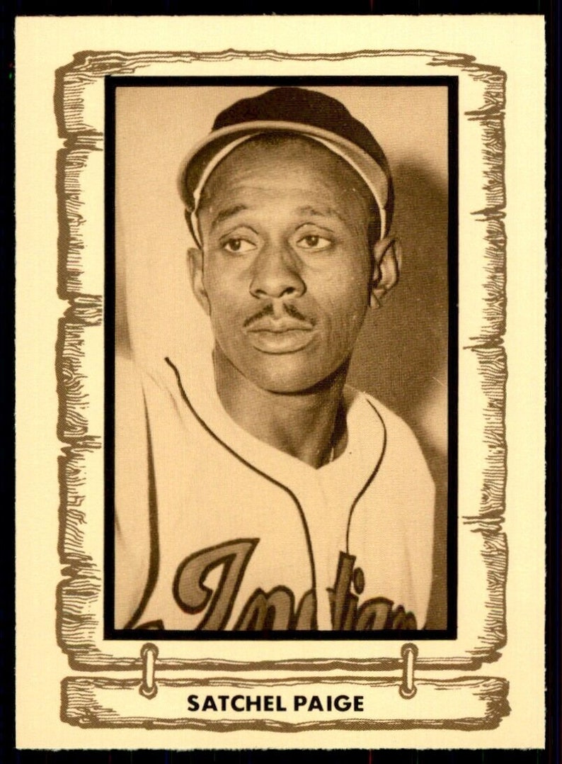 1981 Satchel Paige Cramer Baseball Legends Series 2 Card No.60 Etsy
