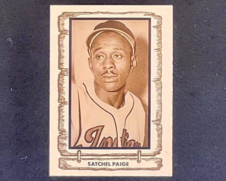 1981 Satchel Paige Cramer Baseball Legends Series 2 Card No.60 Etsy
