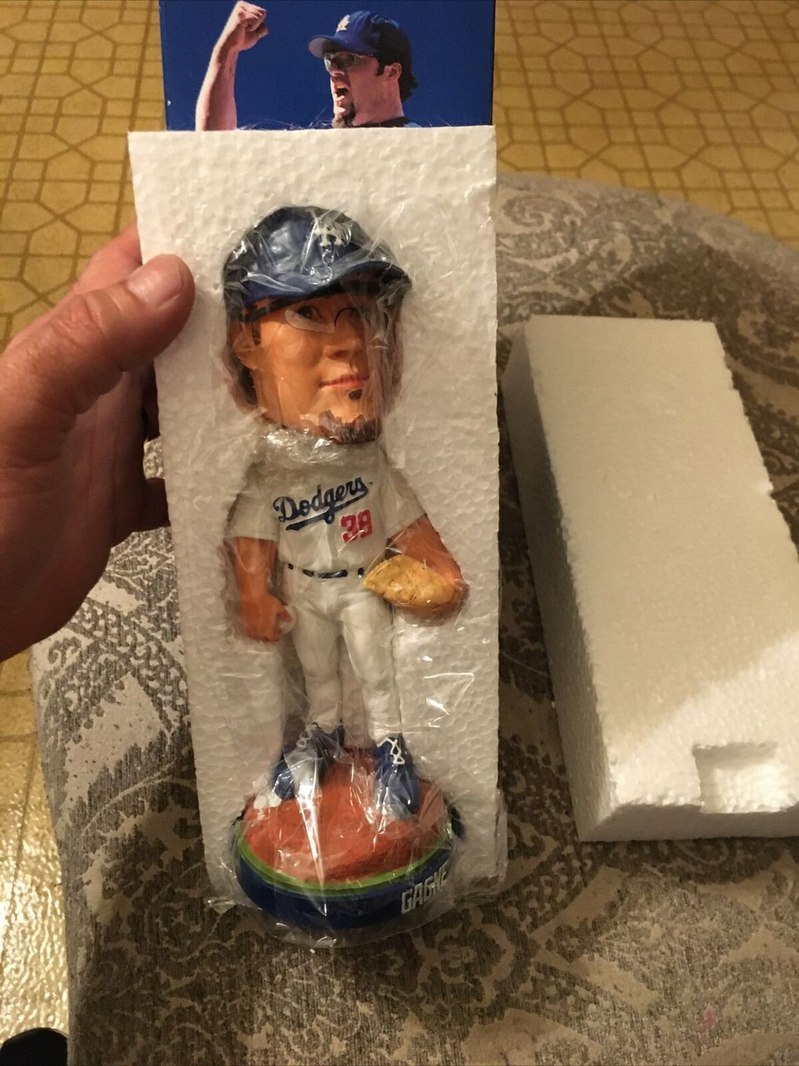 Los Angeles Dodgers Eric Gagne bobblehead SGA CY YOUNG Winner | Etsy