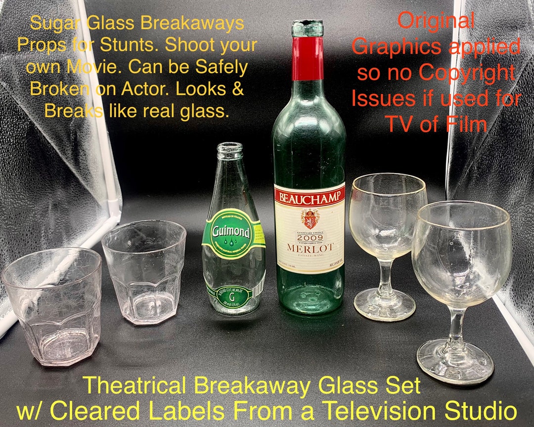 Breakaway Glass Sets Theatrical Props W/ Original Etsy
