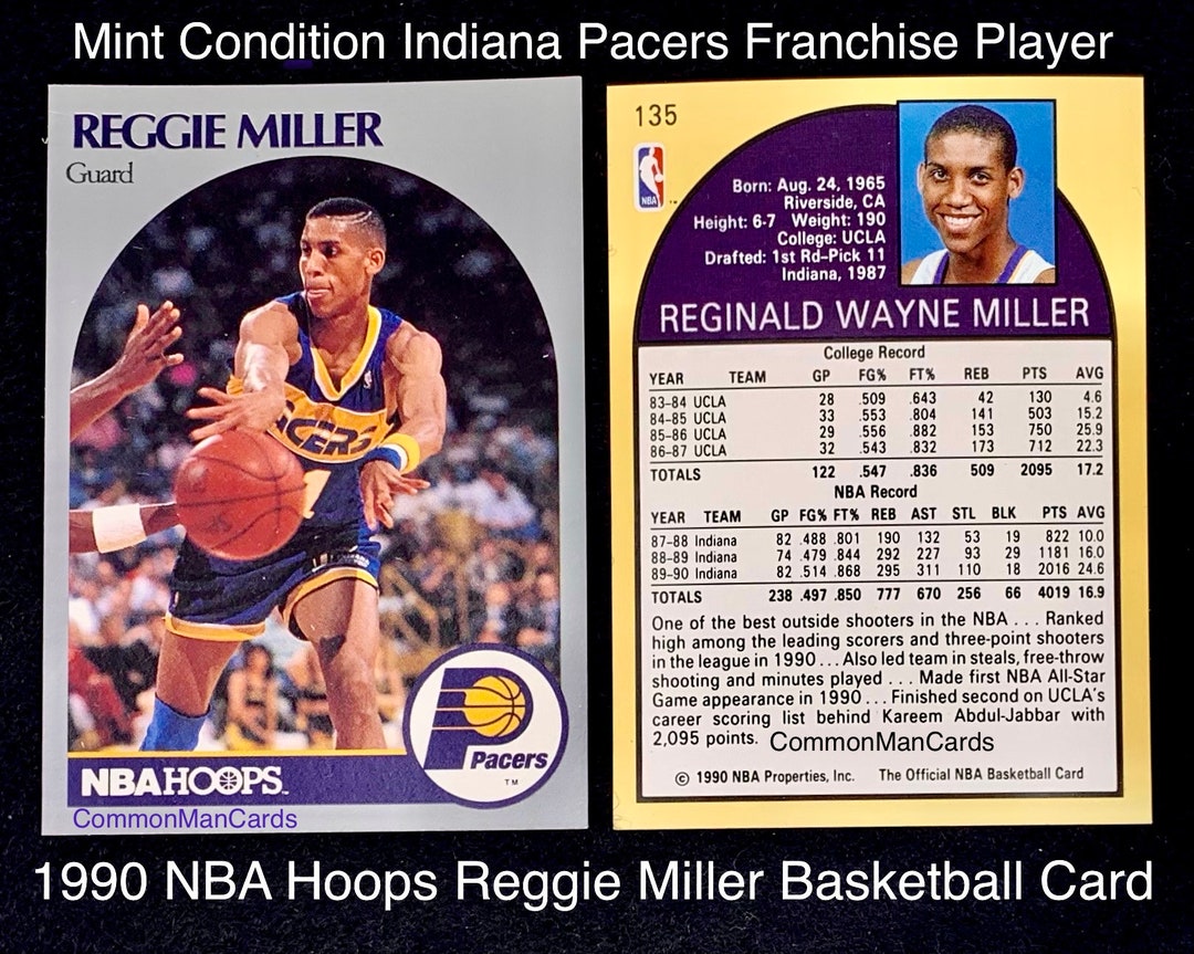 Vintage indiana pacers reggie - Gem