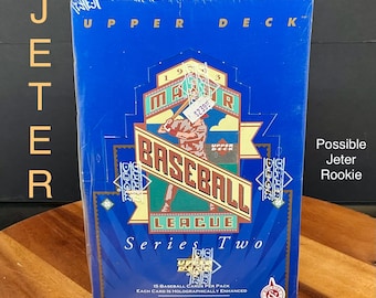 1993 Upper Deck Series 2 Foil Box Factory Sealed 36 Packs 15 Cards/Pack Possible Derek Jeter Rookie PSA? Loaded w/ Inserts Ryan Jackson Mays