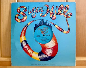 Sugarhill Gang Vinyl 1979 "Rapper's Delight" 12" Maxi Single EP Vinyl Record in NM Condition Plays Perfectly Hip-Hop Classic CommonManCards