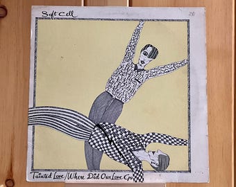 Soft Cell Vinyl 1981 Tainted Love / Where Did Our Love Go 12" Vinyl Maxi-Single - NM Tested - Extra Tracks 80s Club New Wave CommonManCards.