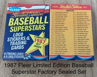 1987 FLEER Limited Edition Baseball Superstars Set - Brett, Schmidt, Clemens - Etsy 1987 FLEER Limited Edition Baseball Superstars Set - Brett, Schmidt, Clemens - Etsy
