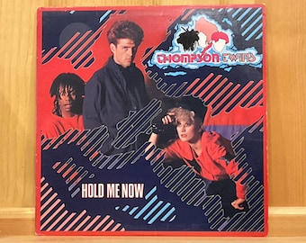Thompson Twins Vinyl 1983 "Hold Me Now" 12" Maxi Single EP Record Arista NM/Near Mint Condition Retro Synth-Pop New Wave 80s CommonManCards.