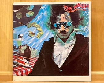 Joe Walsh Vinyl 1978 "But Seriously Folks" Vinyl LP Record Original Asylum Pressing 6E-141 Tested Playable Classic Rock Vinyl CommonManCards