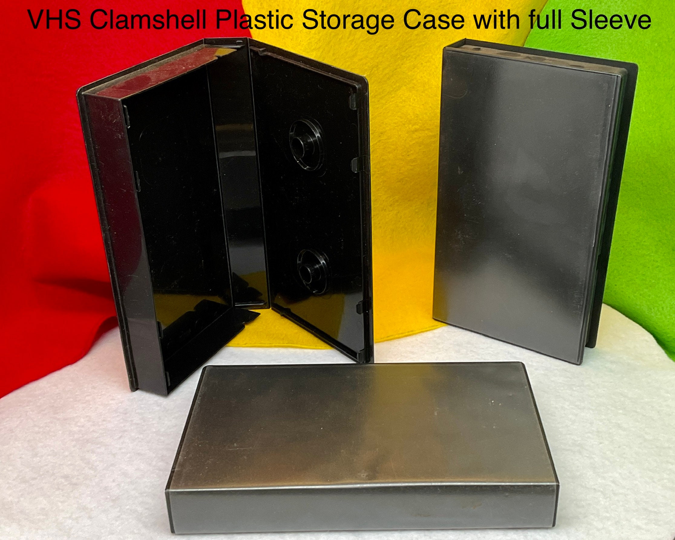 CD/DVD + VHS Clamshell Used Storage Case(s) Choose How Many From Menu ...