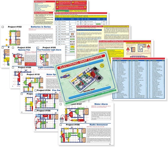 Snap Circuits Classic SC-300 Electronics Exploration Kit | Over 300  Projects | Full Color Manual Parts | STEM Educational Toy for Kids 8+ 2.3 x  13.6 x